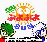 Puyo Puyo Sun Title Screen